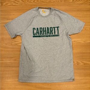 Carhartt Sports Matter Gray and Green Men's T-Shirt